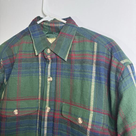 Sun River Plaid Quilted Flannel Shacket Jacket Green Blue Red Size M NWT - Picture 2 of 10